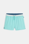 Short de bain uni bleu garçon 1