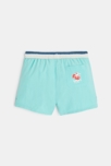 Short de bain uni bleu garçon 2