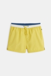 Short de bain uni jaune garçon 2