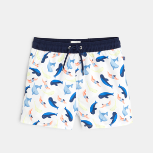 Printed swim trunks 1