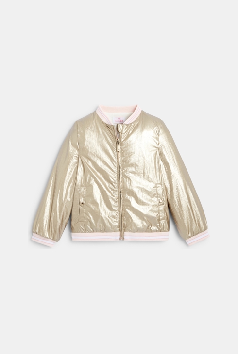 Veste dorée Lili Gaufrette Gelb Mädchen 1