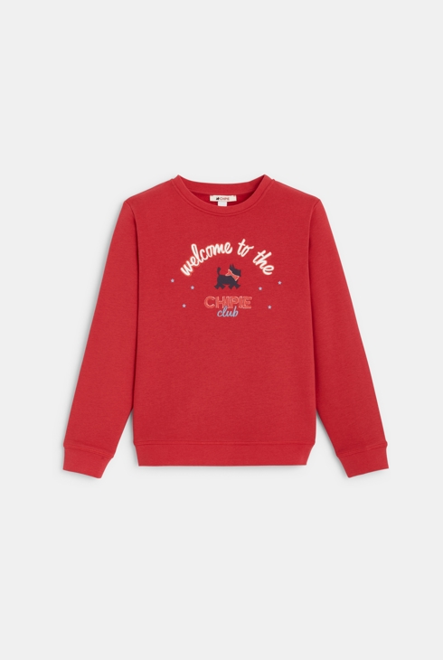 Chipie rood sweatshirt meisje 1