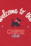 Sweat rouge Chipie fille 2