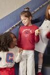 Sweat rouge Chipie fille 2