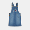 Robe salopette bleuee fille Chipie