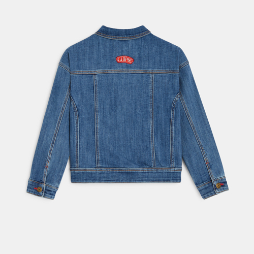 Veste en jean okaidi fille sale