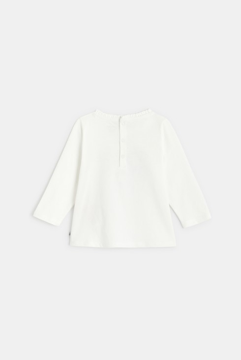 T-Shirt mit Blumenmuster Oslo Blau Baby Mädchen 2