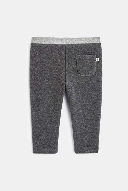 Molton-Hose Grau Baby Mädchen 2