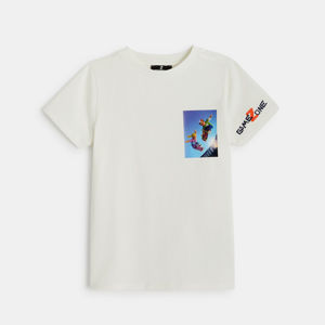 T-shirt Z bianco mista 1