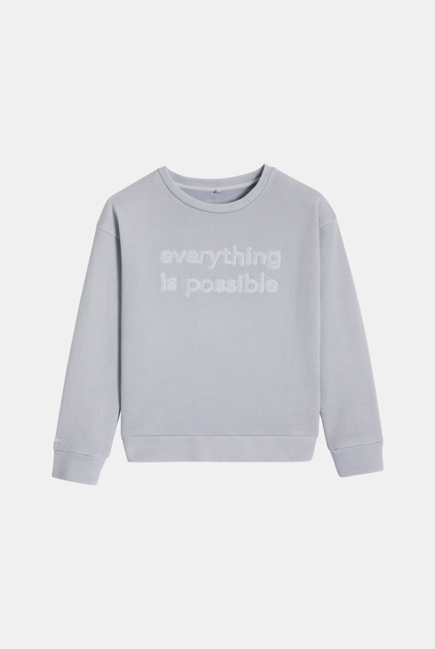Sweat Lilas Confetti pigments naturels violet mixte