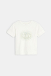T-shirt blanc CONFETTI pigments naturels mixte Confetti