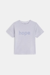 T-shirt Lilas Confetti pigments naturels violet mixte