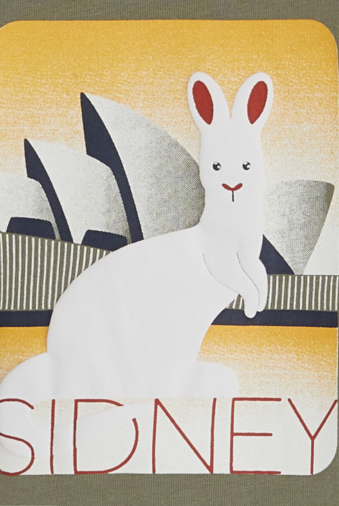 T-Shirt Känguru Sidney Grün Baby Jungen 2