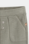 Pantalon coton fantaisie vert bébé garçon 2