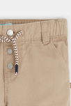 Pantalon regular coton fantaisie beige bébé garçon 2