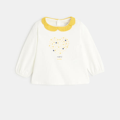 Tee shirt manche longue bebe outlet fille