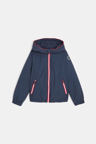 Chaqueta De Punto Con Forro De Borreguito Gris Mercurio