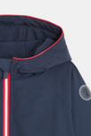 Blouson doublé à capuche bleu garçon 3