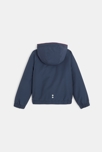 Blouson doublé à capuche bleu garçon 4