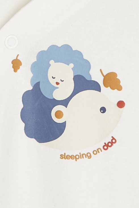 Body Igel Weiß Geburt 2