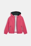 Blouson doublé déperlant rose fille 3