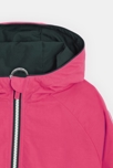 Blouson doublé déperlant rose fille 4