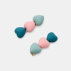 Barrettes cœurs (lot de 2)