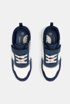 Dadshoes de running cordones y velcro azul niño 2