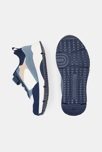 Dadshoes de running cordones y velcro azul niño 3