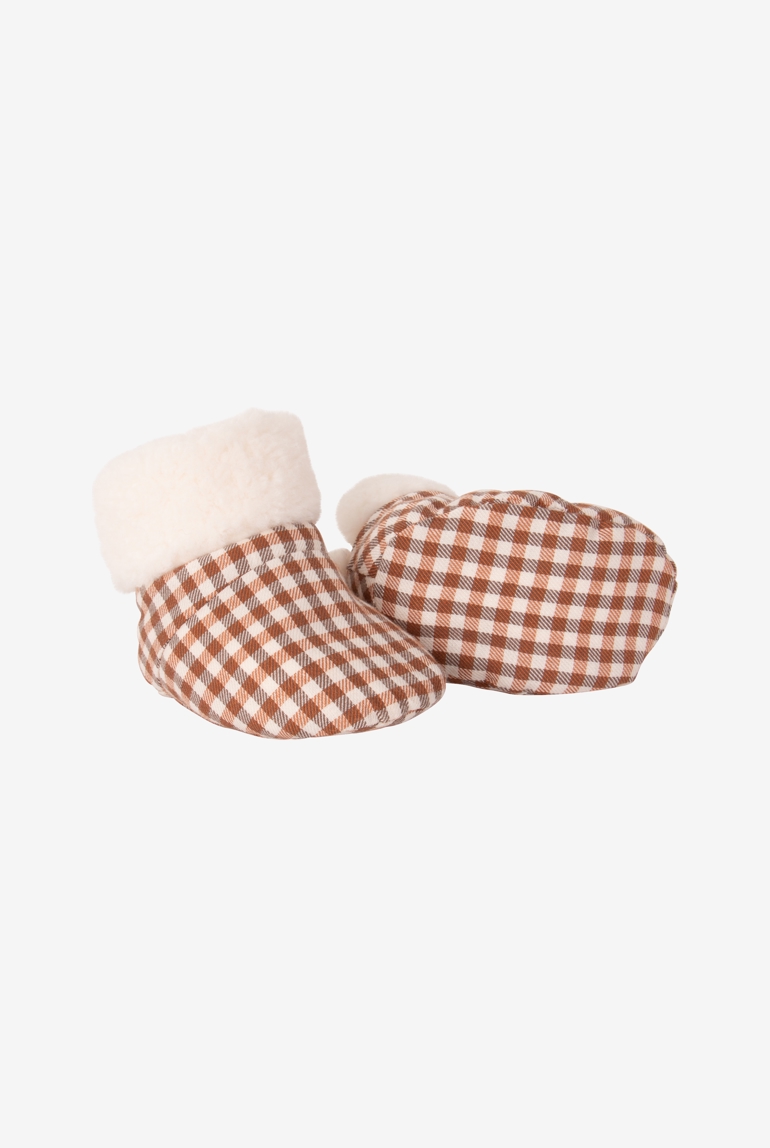 Chaussons réversibles bébé blancs Catimini 1