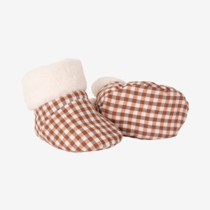 Chaussons réversibles bébé blancs Catimini 1