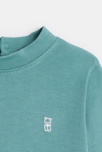 T-shirt uni (lot de 3) vert bébé garçon 2