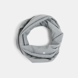 Snood garçon gris