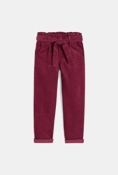 Karottenhose aus Samt Malve Mädchen 1