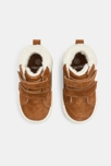 Basket montante fourrée à scratchs beige bébé garçon 2