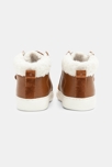 Basket montante fourrée à scratchs beige bébé garçon 4