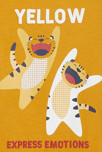 T-shirt Yellow expression jaune bébé garçon 2