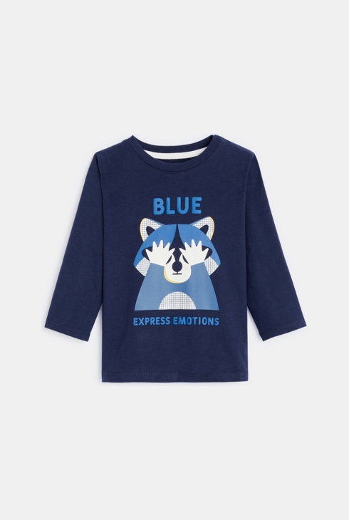 T-Shirt Red expression Blau Baby Jungen 1