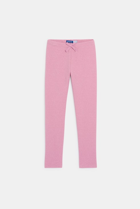 Leggings in jersey milano per bambina 1