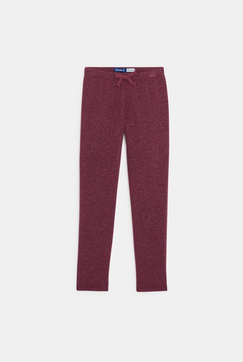 Leggings in jersey milano per bambina 1