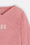 Bodi cruzado (pack de 5) rosa recién nacido 2