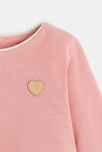 Sudadera de muletón ligero (pack de 2) rosa bebé niña 2