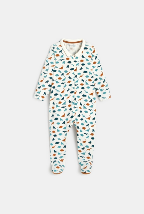Jersey-Strampler Dinosaurier Baby Jungen 1