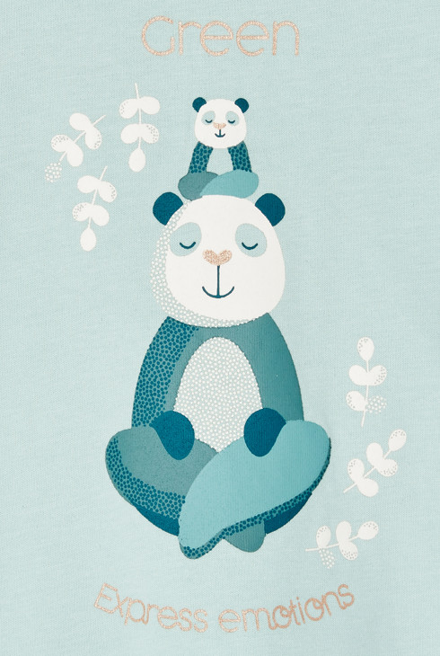 T-Shirt Green Grün Baby Mädchen 2