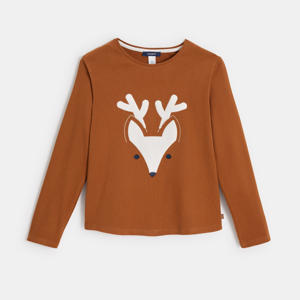 Soft t-shirt with caribou motif 1