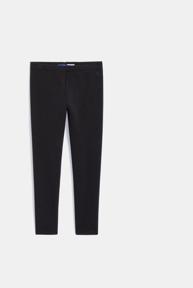 Legging rose foncé fille - Noir