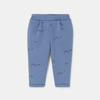 Pantalon molleton bleu foncé bébé garçon