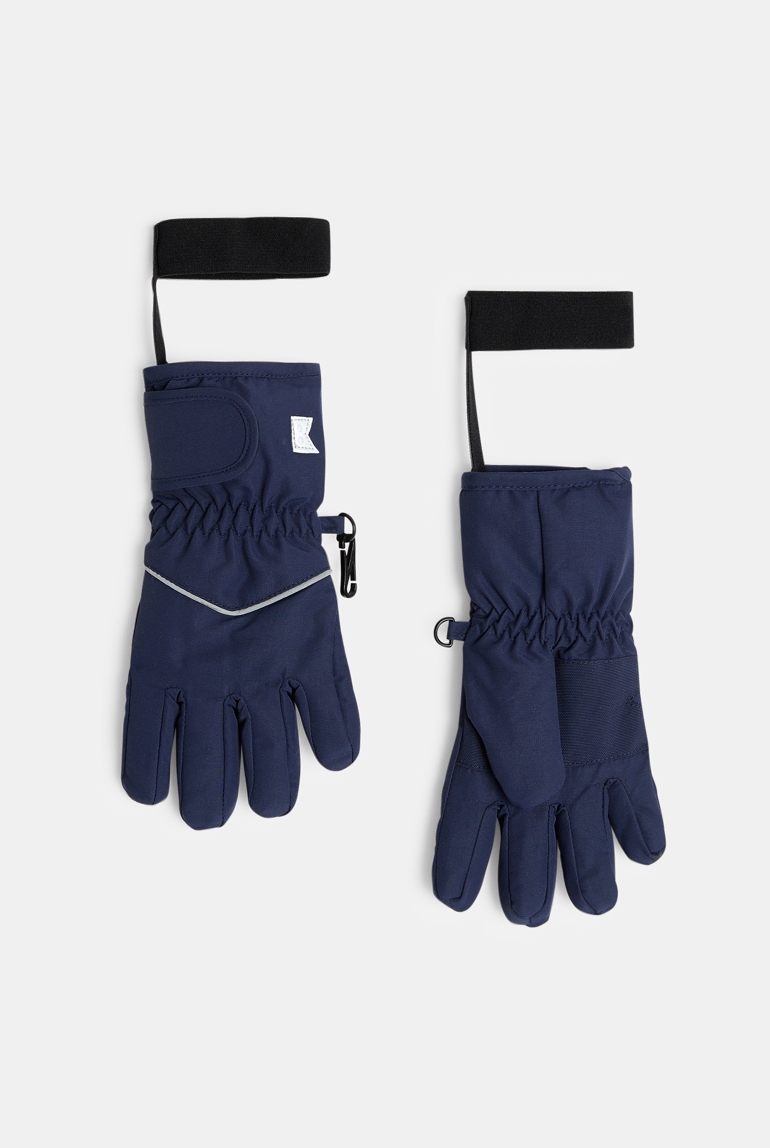 Gants de ski imperméables bleu garçon 1