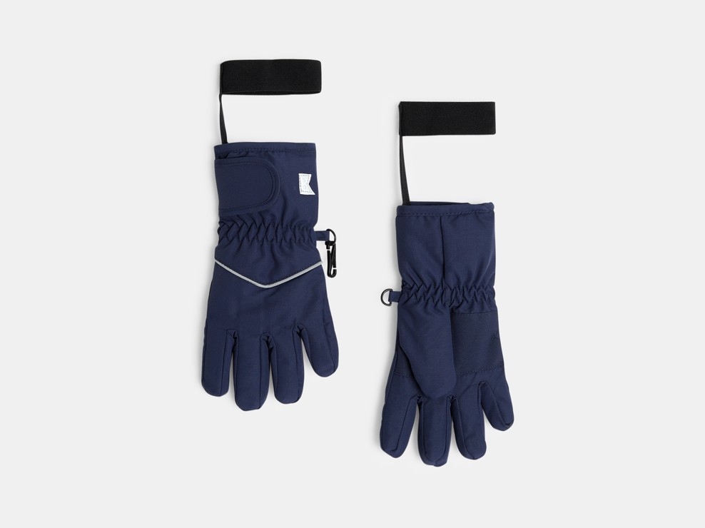 Gants de ski imperméables bleu garçon 1