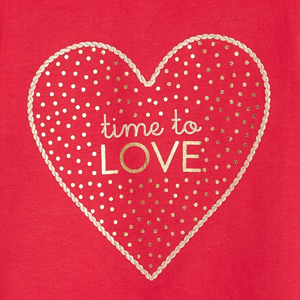 t shirt rouge fille